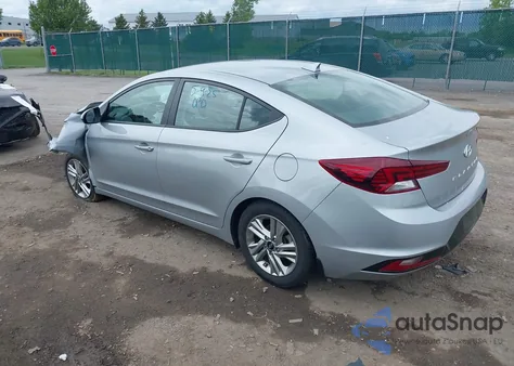 2020 Hyundai Elantra Sel from USA, damaged, VIN KMHD84LF0LU083231